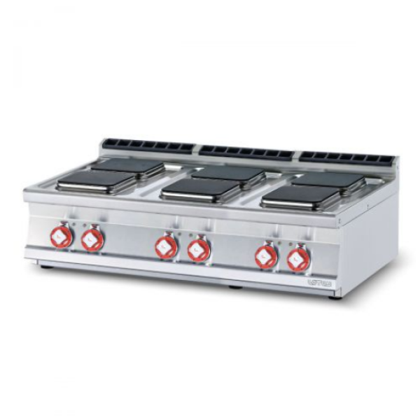  Εστία ηλεκτρική εξαπλή  PCQT-712ET 